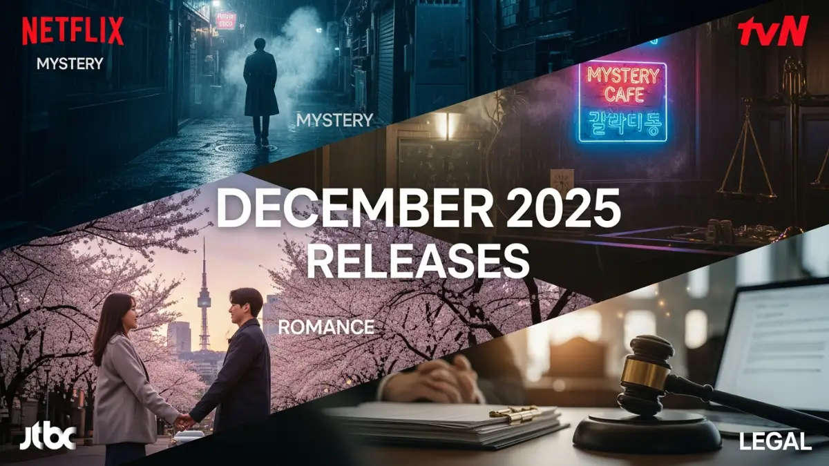 Complete December 2025 K-Drama release dates and where to watch guide